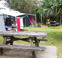 Sandon River campground - New Castle Holiday