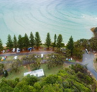 Trial Bay Gaol campground - New Castle Holiday