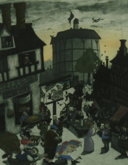 PG Printmaker Gallery - New Castle Holiday 3