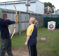 Bairnsdale Archery Mini Golf  Games Park - New Castle Holiday