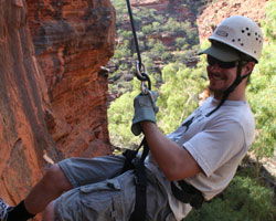 Kalbarri Abseil - New Castle Holiday 2