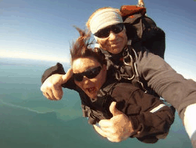 Skydive Bribie Island - New Castle Holiday 1