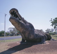 Crocodile Statue - New Castle Holiday