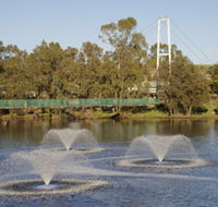 Suspension Bridge - New Castle Holiday