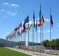International Flag Display - New Castle Holiday