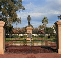 Dalby War Memorial and Gates - New Castle Holiday