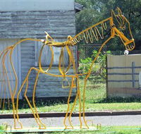 Augathella Wrought Iron Sculptures - New Castle Holiday
