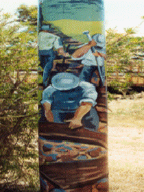 Alpha Murals - New Castle Holiday