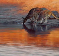 Steve Morvell Wildlife Art - New Castle Holiday