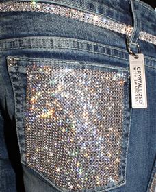 ZAHLI Crystal Couture And Designer Denim - New Castle Holiday 1
