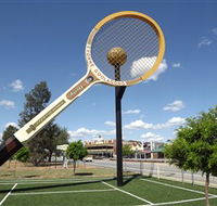 Barellans Big Tennis Racquet - New Castle Holiday