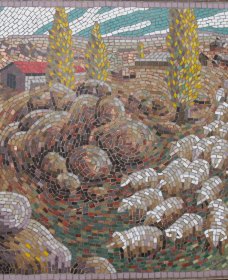 Mosaic Time Walk - New Castle Holiday 3