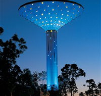 Wineglass Water Tower - New Castle Holiday