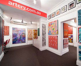The Artery Aboriginal Art - New Castle Holiday 0