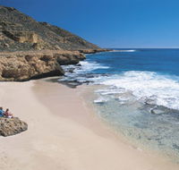 Red Bluff at Quobba Station - New Castle Holiday