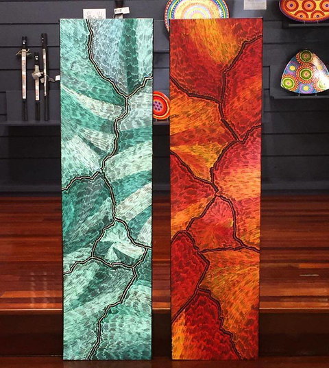 Ngarru Gallery Indigenous Fine Art - New Castle Holiday 3