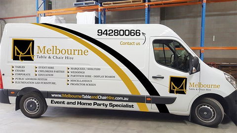 Melbourne Table & Chair Hire - New Castle Holiday 1