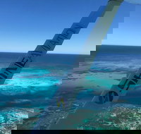 Pink Lake  Abrolhos Island Flyover - New Castle Holiday