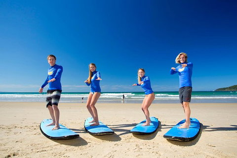 Learn To Surf At Surfers Paradise On The Gold Coast - New Castle Holiday 0