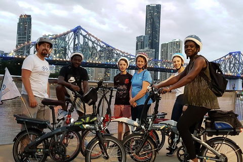 Brisbane City Lights Electric Bike Tour - New Castle Holiday 1
