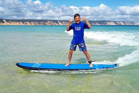 Rainbow Beach Surf Lesson Australia\'s Longest Wave 4X4 Adventure - New Castle Holiday 3