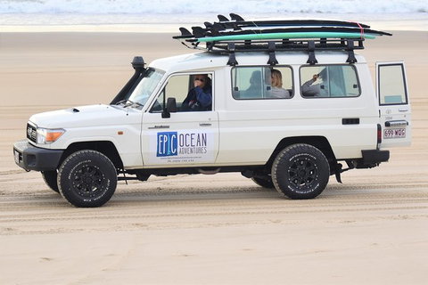 Rainbow Beach Surf Lesson Australia\'s Longest Wave 4X4 Adventure - New Castle Holiday 7
