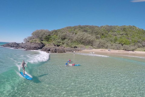 Rainbow Beach Surf Lesson Australia\'s Longest Wave 4X4 Adventure - New Castle Holiday 10