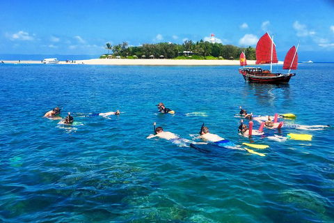Low Island Snorkelling Private Charter Aboard Authentic Chinese Junk Boat - New Castle Holiday 0