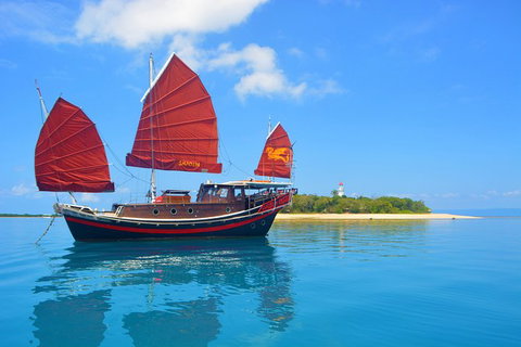 Low Island Snorkelling Private Charter Aboard Authentic Chinese Junk Boat - New Castle Holiday 4