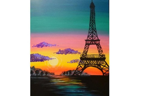 Sunset Paris - Six Tanks 7.00-9.00pm - New Castle Holiday 0