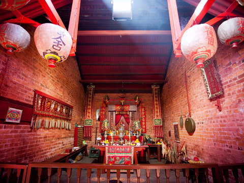 Bendigo Joss House Temple - New Castle Holiday 1
