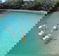 Paddleboard at Back Creek South West Rocks - New Castle Holiday