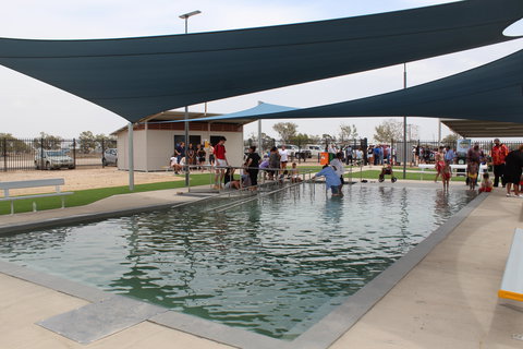 Great Artesian Bore Baths, Goodooga - New Castle Holiday 1