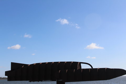 The Donald Campbell Obelisk - New Castle Holiday 2