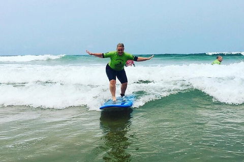 Surfing Lesson In Seven Mile Beach, Gerroa - New Castle Holiday 1