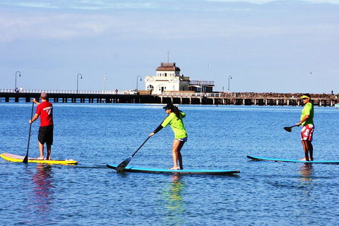 Private Stand-Up Paddle Board Lesson At St Kilda - New Castle Holiday 0