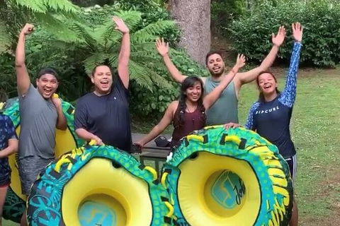 Watertube Experience In Yarra River - New Castle Holiday 6