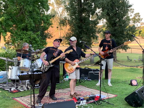 Angas Plains Wines Live In The Vines, With The Band -Wisky Jak - New Castle Holiday 2