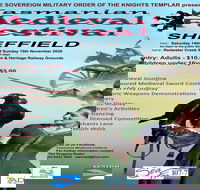 Sheffield Tasmania Medieval Festival 2020 - New Castle Holiday