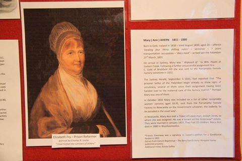 Convict Ladies Of The Female Factory  Exhibition At Lucas Gallery - New Castle Holiday 2