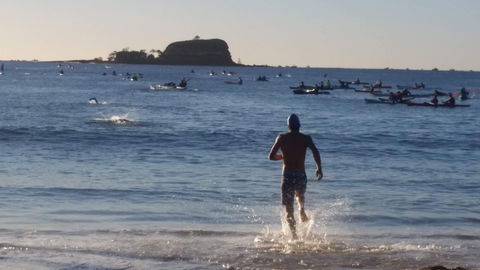 Island Charity Swim - New Castle Holiday 1