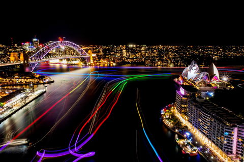 Vivid Sydney Harbour Dinner Cruises – Australian Cruise Group - New Castle Holiday 1