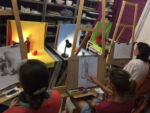 Art Classes With Violetta Strabic - New Castle Holiday 0