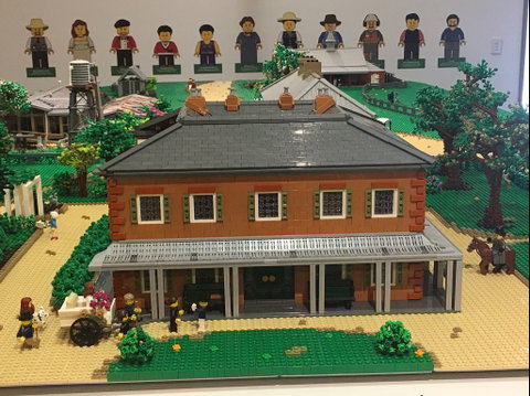 Rouse Hill House And Farm In Lego Bricks - New Castle Holiday 0