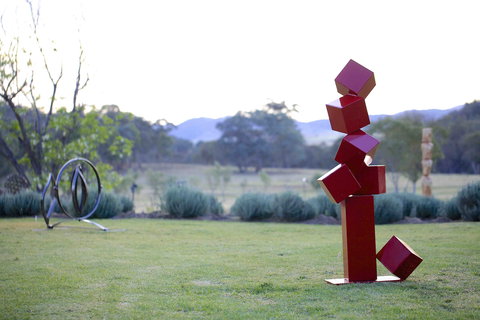 Sculptures In The Garden - New Castle Holiday 1