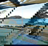 On the Beach at Fingal Bay - New Castle Holiday