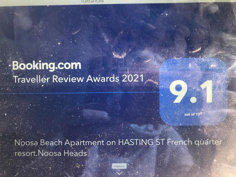 Noosa Beach Apartment On HASTING St. French Quarter Resort.Noosa Heads - New Castle Holiday 1