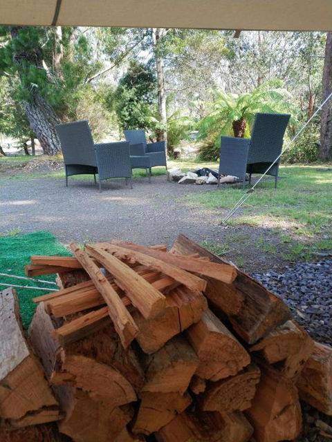 Glamping At Zeehan Bush Camp - New Castle Holiday 5