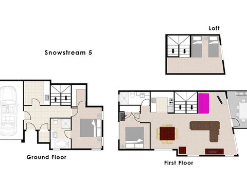 Snow Stream Apartments - New Castle Holiday 5