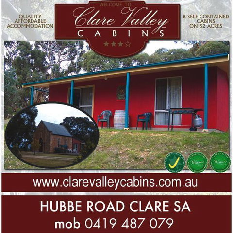Clare Valley Cabins - New Castle Holiday 36
